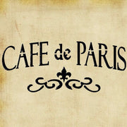 Cafe de Paris Stencil