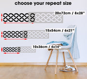 CELTIC KNOT Wall Border Stencil