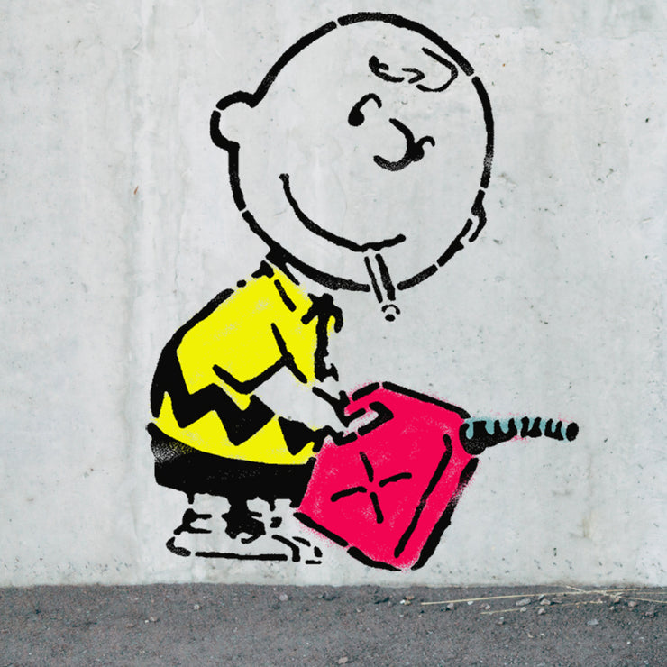 Banksy Charlie Brown XL Size