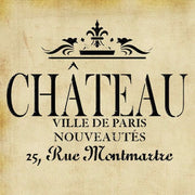Chateau French Stencil