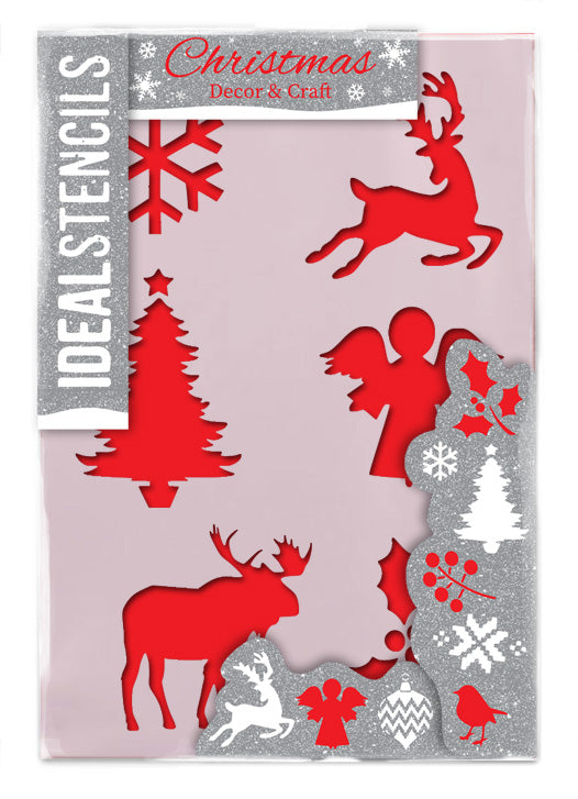 Christmas Craft Stencil Sheet