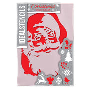 Santa Claus Christmas Stencil