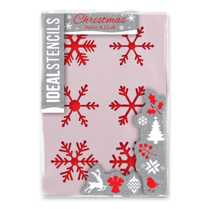 Snowflakes x 6 Craft Sheet