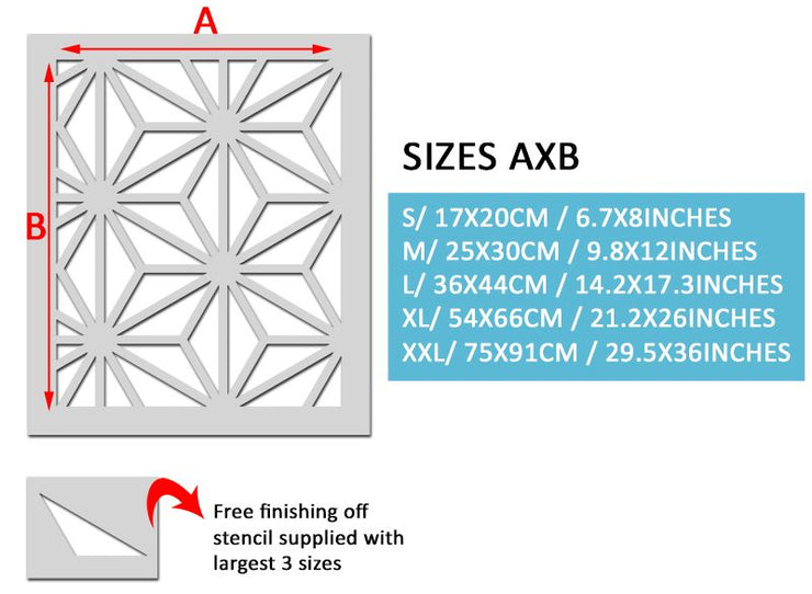 Continuum Tile & Floor Stencil