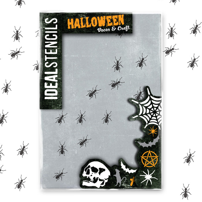 Army of Ants Halloween Stencil