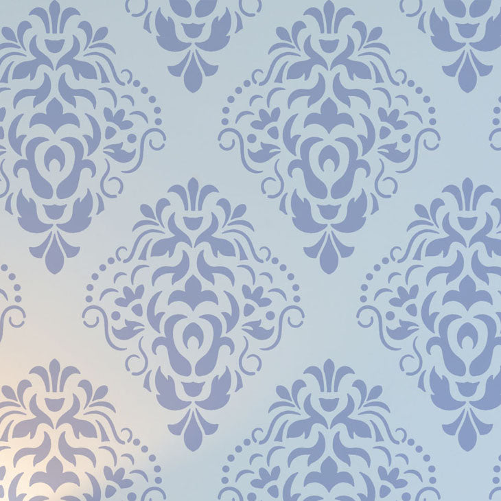 Damask Motif Stencil