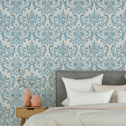 DAMASK ALLOVER Home Decor STENCIL, Paint Damask Wallpaper Pattern