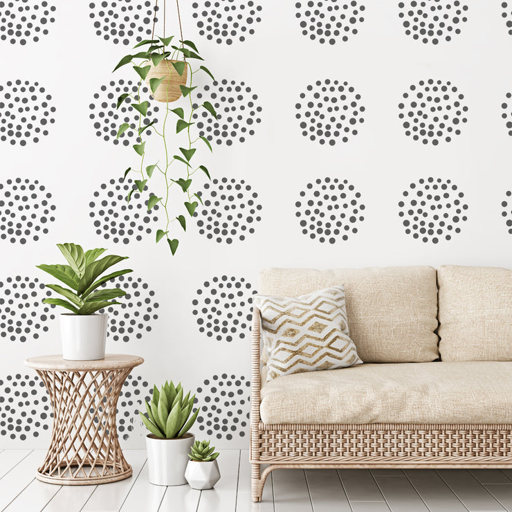 DANDELION PUFFBALL Stencil