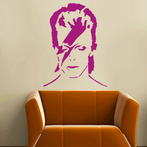 David Bowie Aladdin Sane Stencil