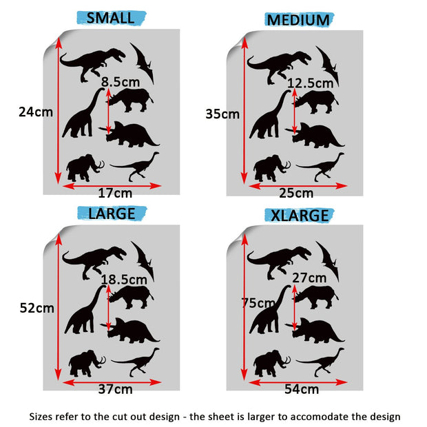 Dinosaurs Stencil