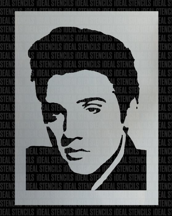 Elvis Presley Stencil