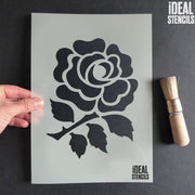 England Rose Stencil