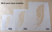 Feather Stencil