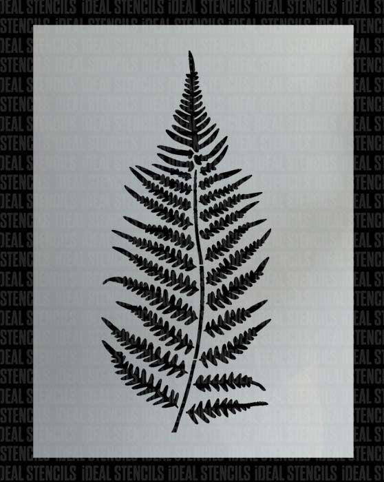 Fern Leaf Stencil (1)