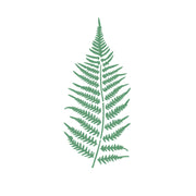 Fern leaf botanical style Stencil