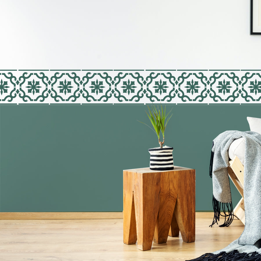 Wall Stencil Border Ideas wall-stencil-border-ideas