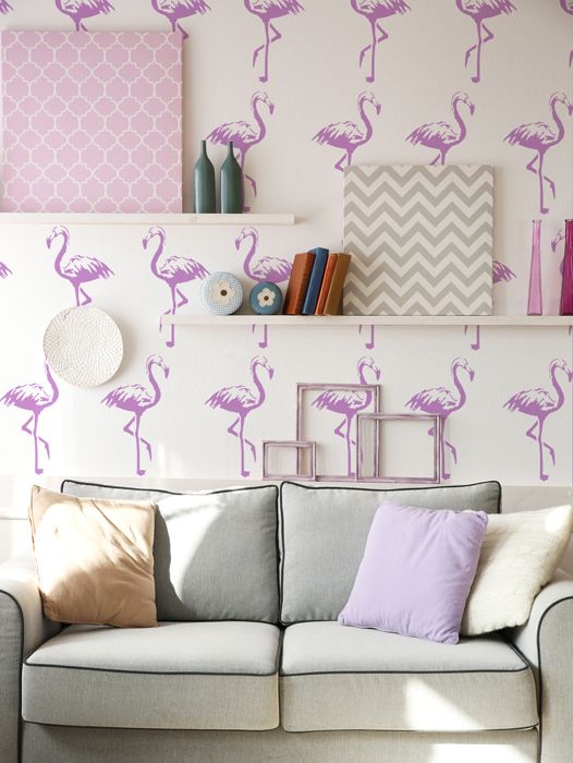 Flamingo Stencil