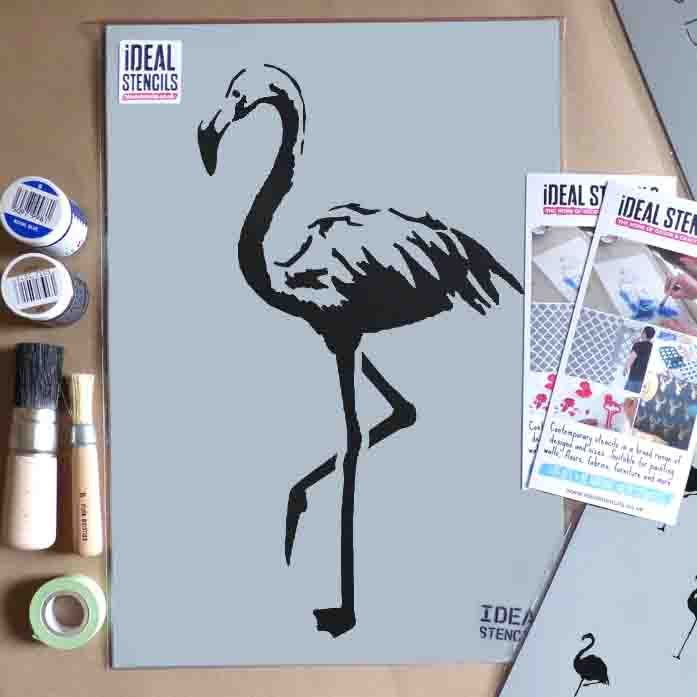 Flamingo Stencil