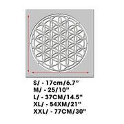 Flower of Life Stencil, Geometric Symbol