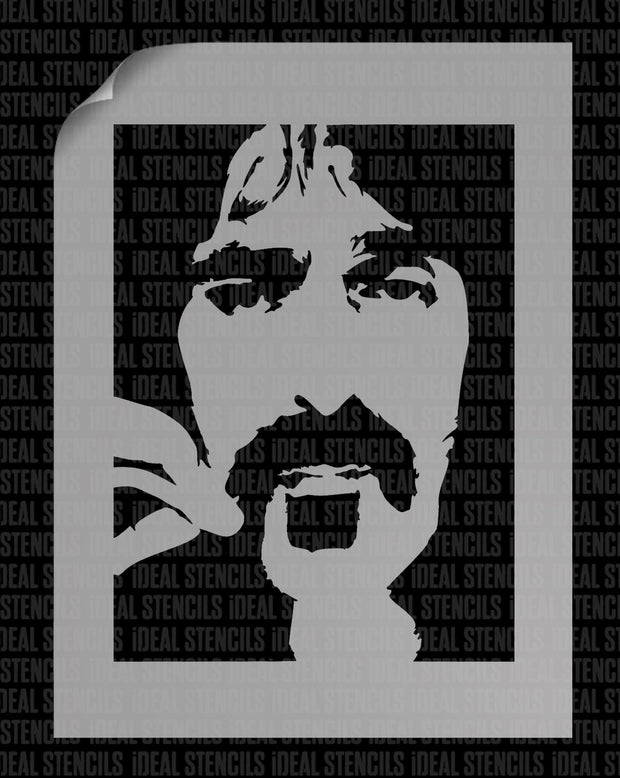 Frank Zappa Stencil