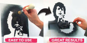 Freddy Mercury Stencil