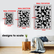 FRANZ Abstract Wall Pattern Stencil