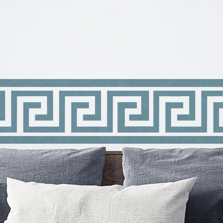 GREEK KEY Wall Border Pattern Stencil