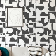 FRANZ Abstract Wall Pattern Stencil