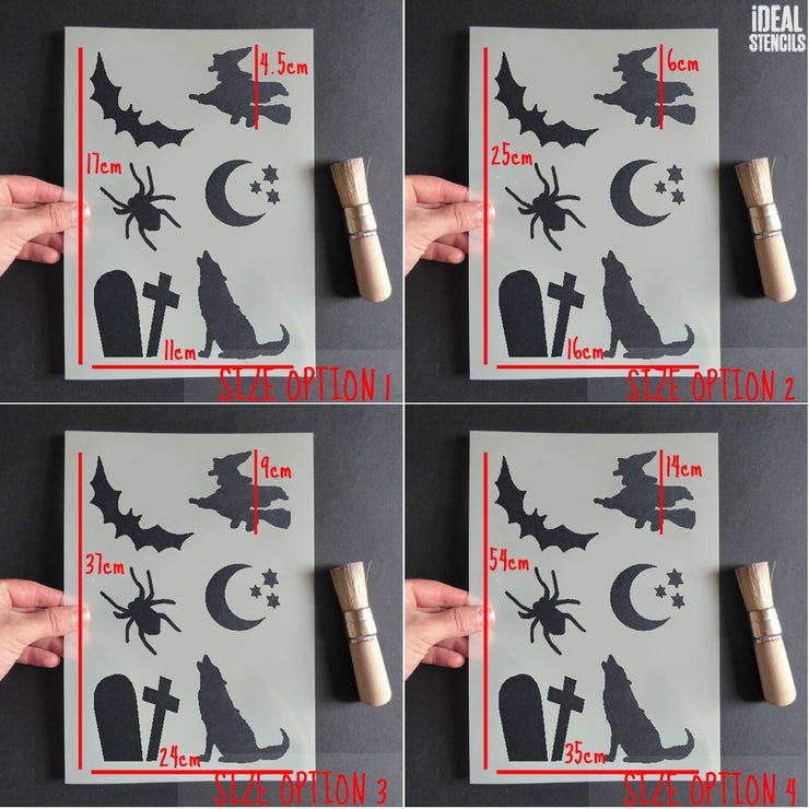 Halloween Stencil Set