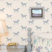 Horse Pattern Stencil