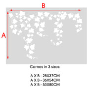 Trailing Ivy Vine Stencil