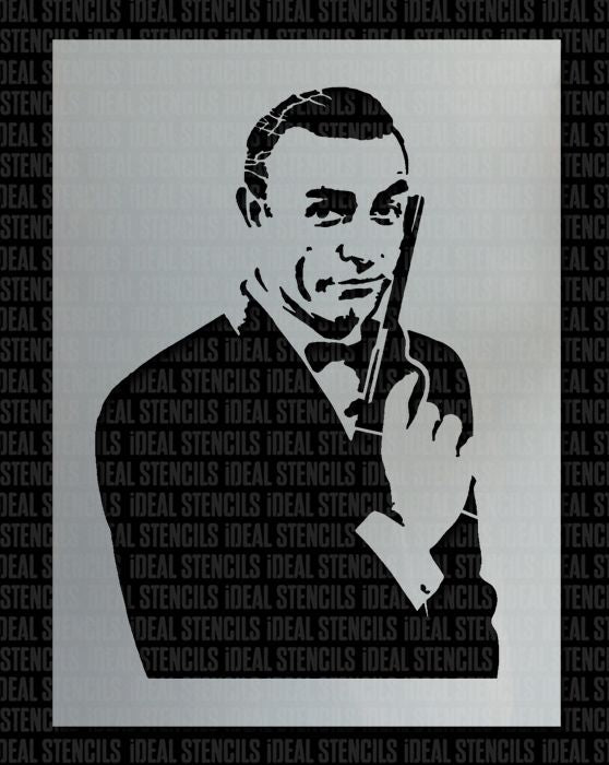 James Bond 007 Stencil