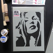 Kate Moss Stencil