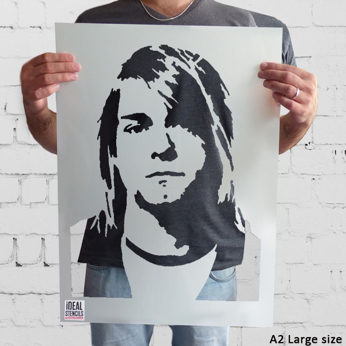 Kurt Cobain  Stencil