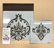 Damascus Damask Stencil