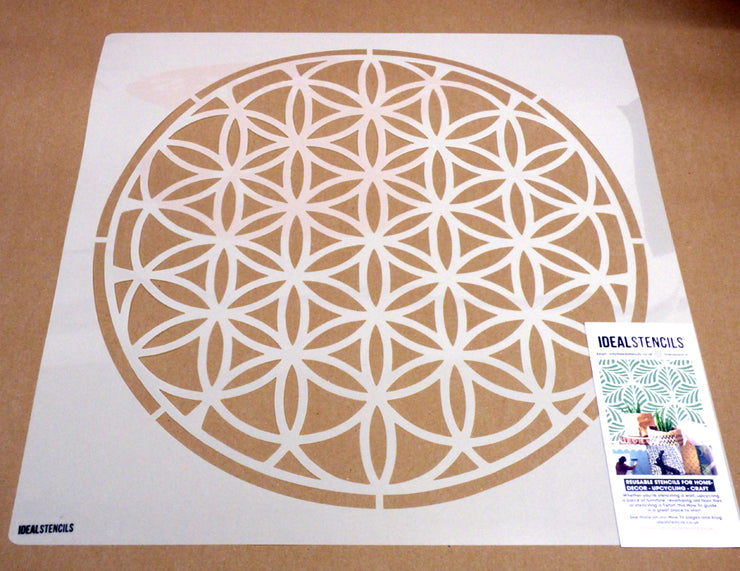 Flower of Life Stencil, Geometric Symbol