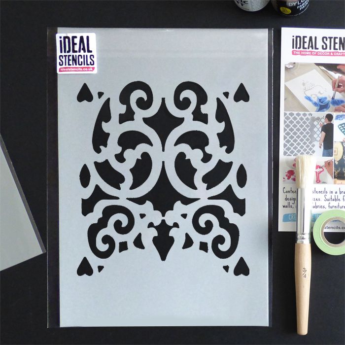 Gorgeous Moroccan Dream Stenciled