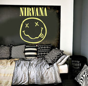 NIRVANA Smiley Face Stencil