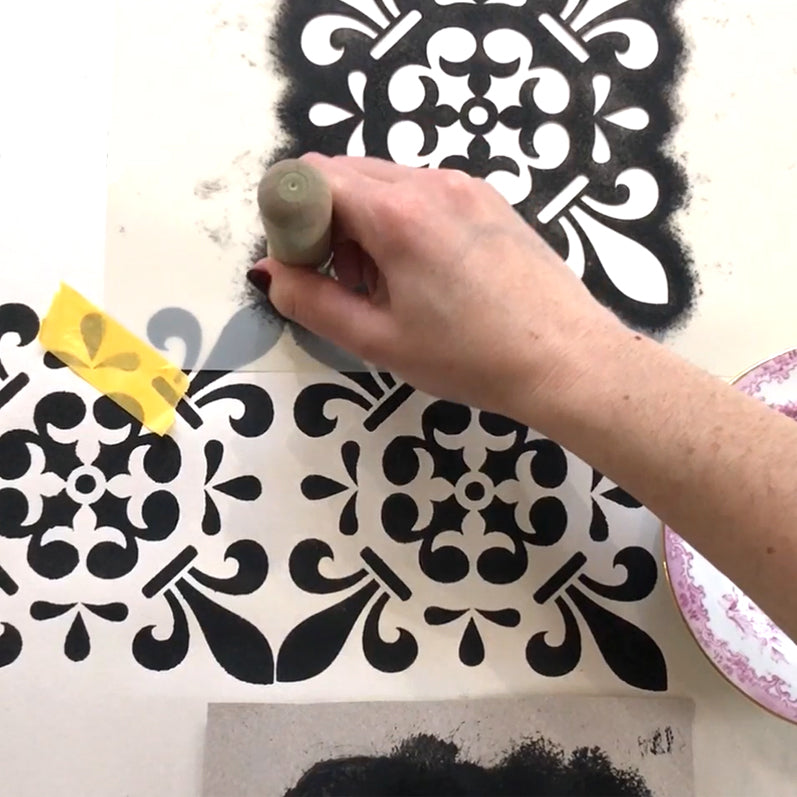 Easy Stencil Patterns Tree Branches Leaves Nature Stencil 1755 Plants