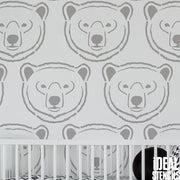 Polar Bear Nursery Stencil