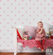 Polka Dot Pattern stencil