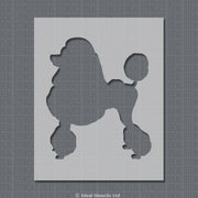 Poodle Stencil