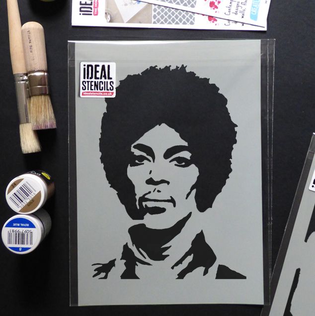 Prince T.A.F.K.A.P Portrait Stencil