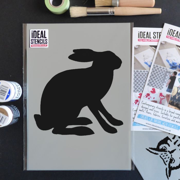 Rabbit Silhouette | Ideal Stencils – IdealStencils