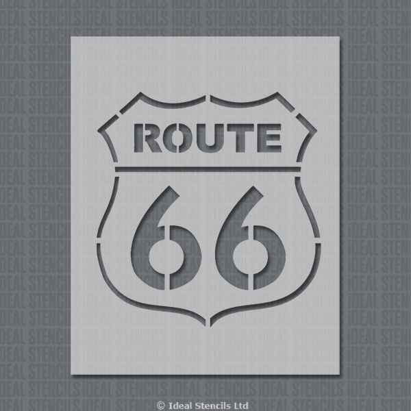 Route 66 Stencil