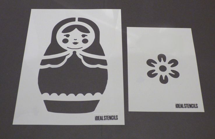 Russian Doll Stencil