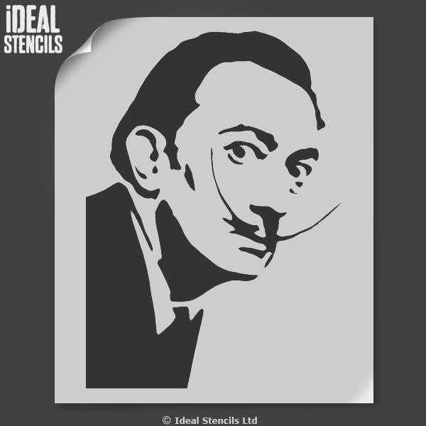 Salvador Dali Stencil