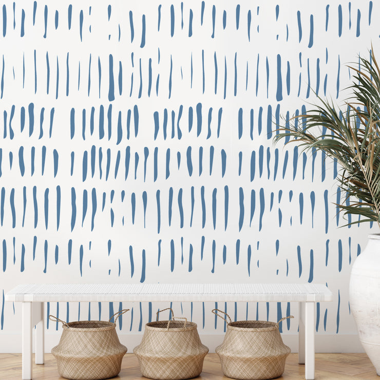 SHIBORI Wall Pattern Stencil, Tribal, Ethnic, Primitive Wall Pattern Stencil