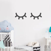 Sleepy Eyes Nursery Stencil