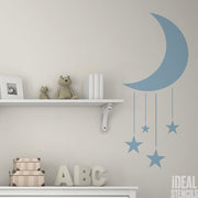 Stars & Moon Nursery Stencil